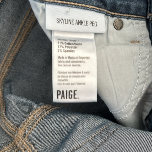 Paige Denim Skyline Ankle Peg (Size 30) - Picture 6 of 6
